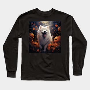 Samoyed Halloween Long Sleeve T-Shirt